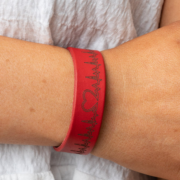 Haute Heartbeat ~ Red Bracelet