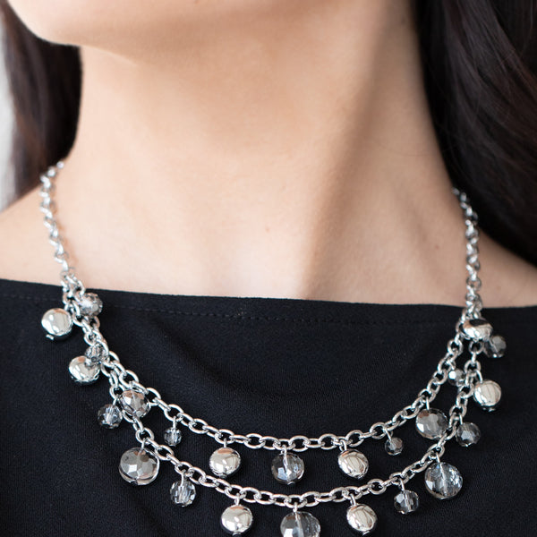 Ethereally Ensconced ~ Silver Necklace