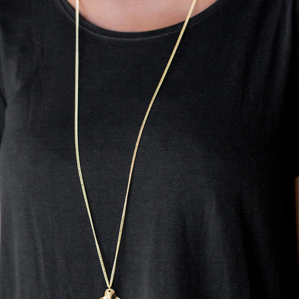 Fiercely Fall ~ Gold Necklace