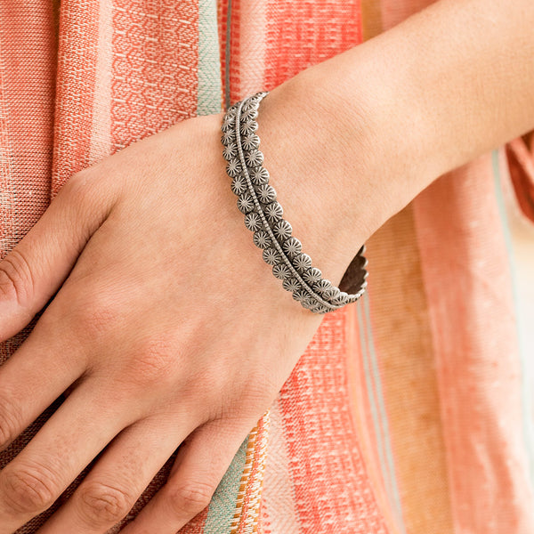 Rustic Relic ~ Silver Bracelet