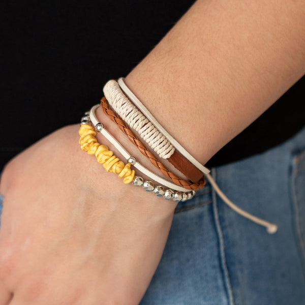 Keep At ROAM Temperature ~ Yellow Bracelet