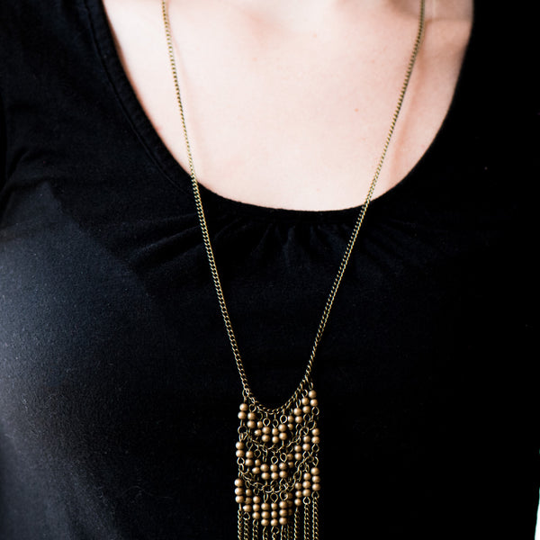 Metal Maven ~ Brass Necklace