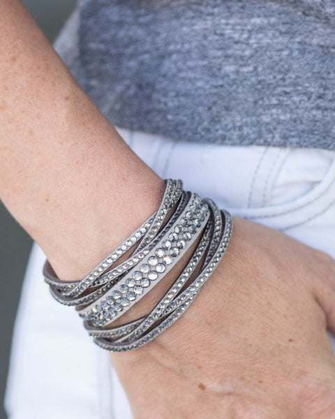 Friends Who SLAY Together ~ Silver Urban Bracelet