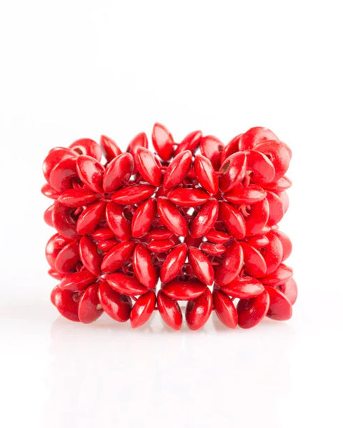 Hawaii Haven ~ Red Bracelet