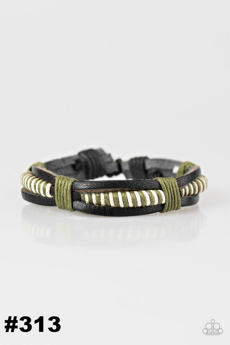 Highway Rebel ~ Green Bracelet