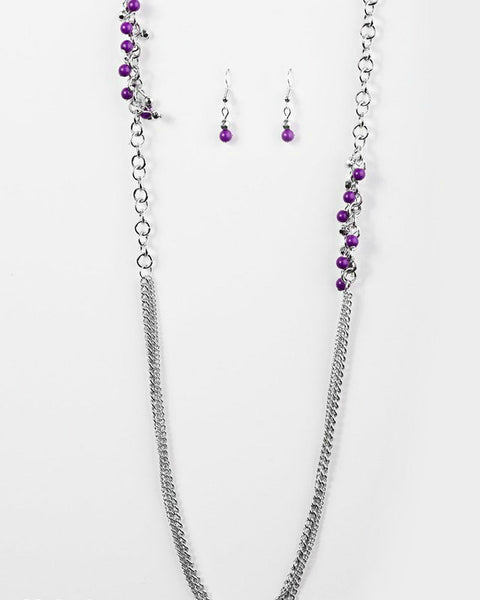 In For A Surprise ~ Purple Necklace