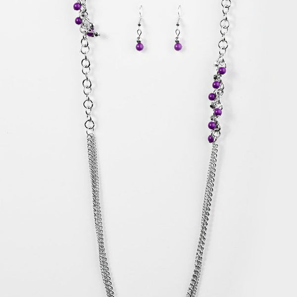 In For A Surprise ~ Purple Necklace