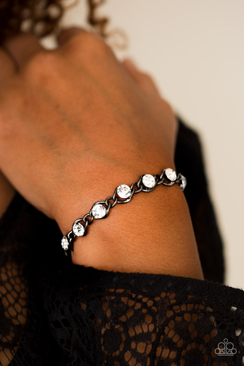 Last Glam Standing ~ Black Bracelet