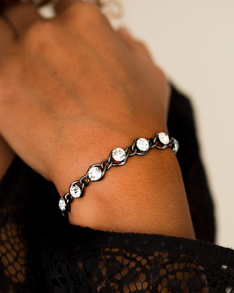 Last Glam Standing ~ Black Bracelet