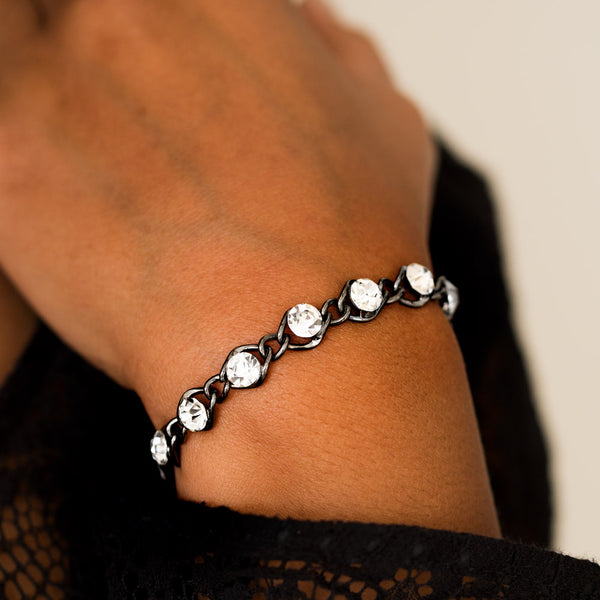 Last Glam Standing ~ Black Bracelet