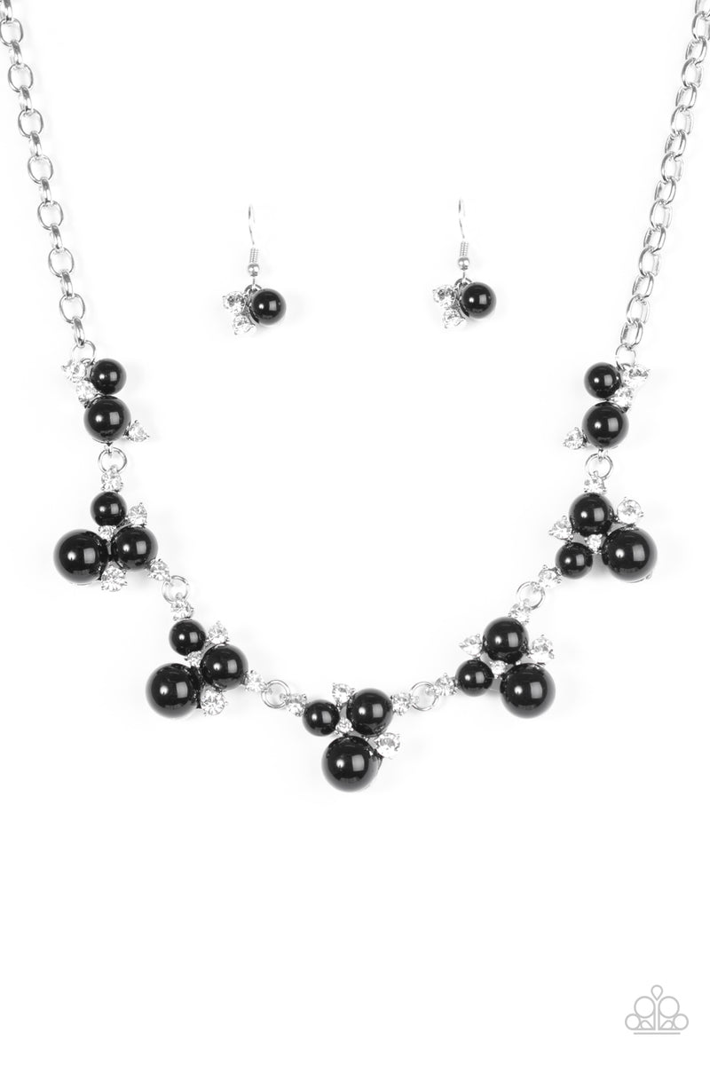 Toast To Perfection ~ Black Necklace