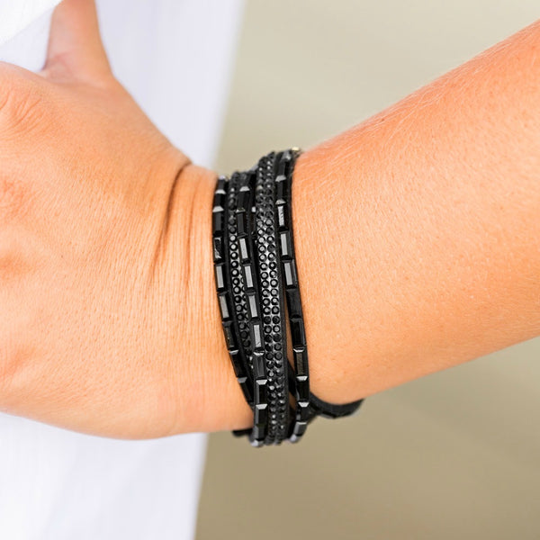 Welcome To The Fashion Show ~ Black Urban Bracelet