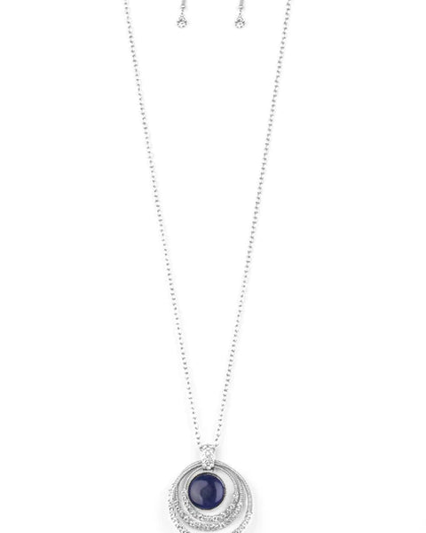A Diamond A Day ~ Blue Necklace