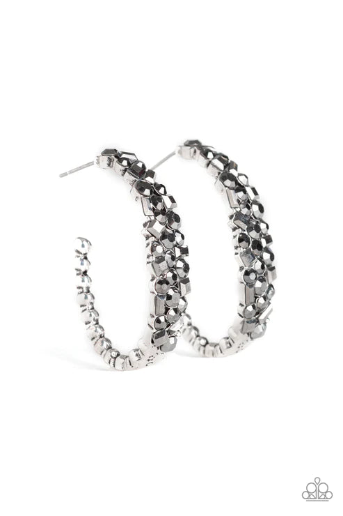 A Glitzy Conscience ~ Silver Earrings