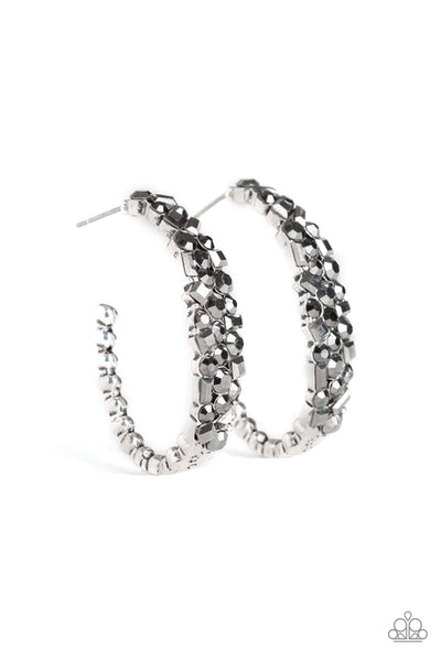 A Glitzy Conscience ~ Silver Earrings