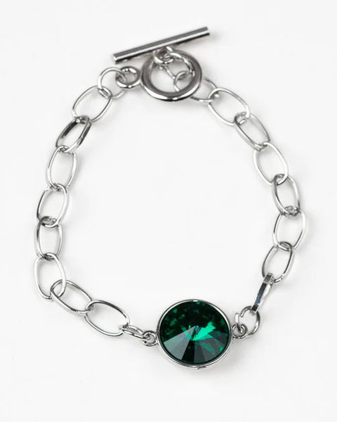 All Aglitter ~ Green Bracelet