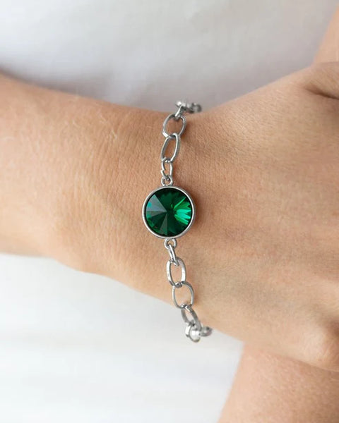 All Aglitter ~ Green Bracelet