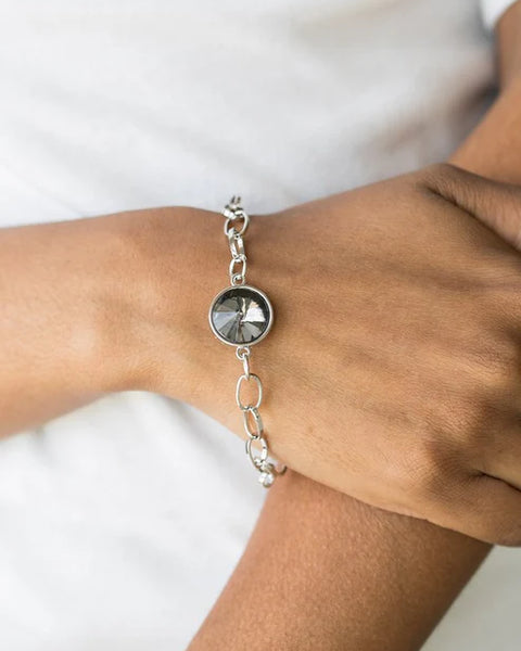 All Aglitter ~ Silver Bracelet