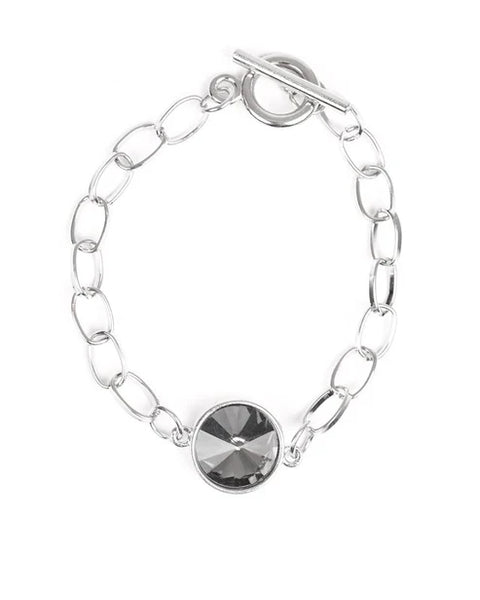 All Aglitter ~ Silver Bracelet