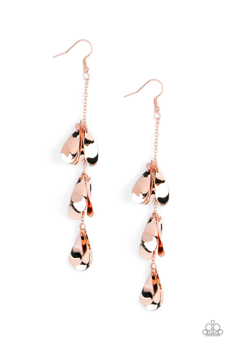 Arrival CHIME ~ Copper Earrings