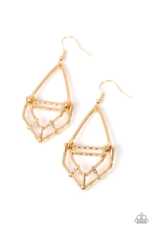 Artisan Apparatus ~ Gold Earrings