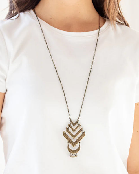 Artisan Edge ~ Brass Necklace