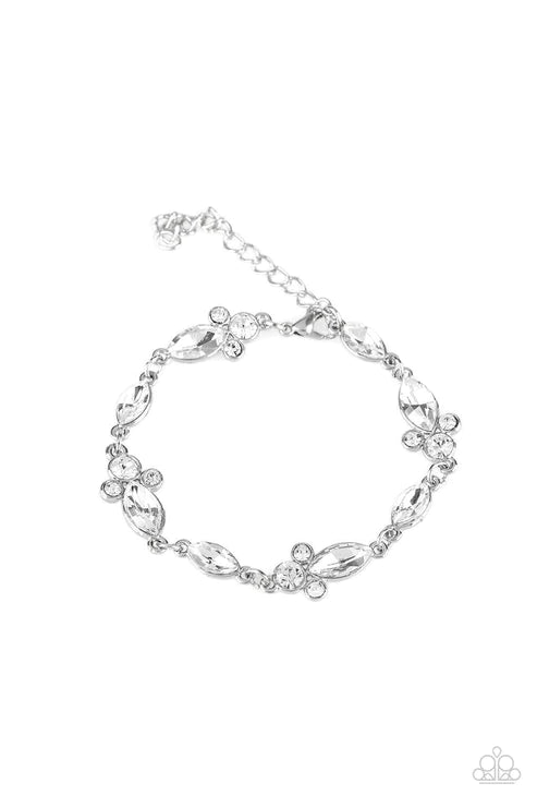 At Any Cost ~ White Bracelet