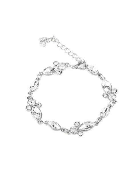 At Any Cost ~ White Bracelet