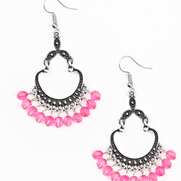 Babe Alert ~ Pink Earrings