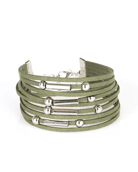 Back To BACKPACKER ~ Green Bracelet