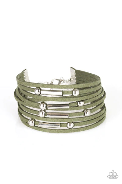 Back To BACKPACKER ~ Green Bracelet