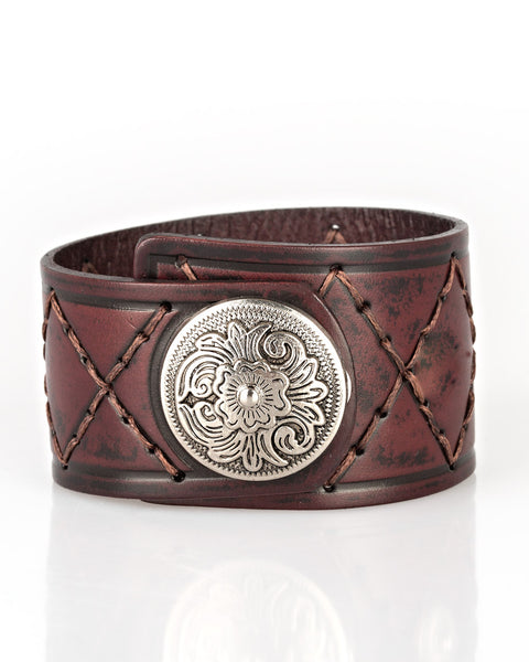 Badlands Bandit ~ Brown Bracelet