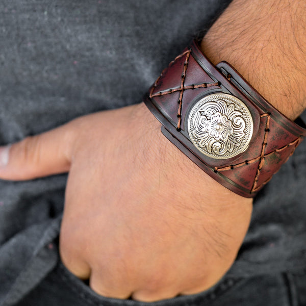 Badlands Bandit ~ Brown Bracelet