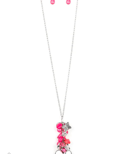 Beach Buzz ~ Pink Necklace