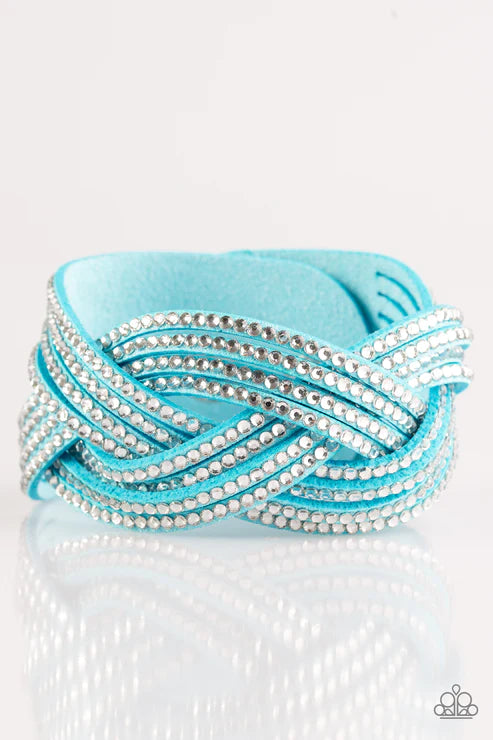 Big City Shimmer ~ Blue Bracelet