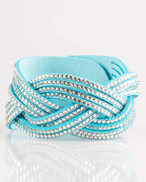 Big City Shimmer ~ Blue Bracelet