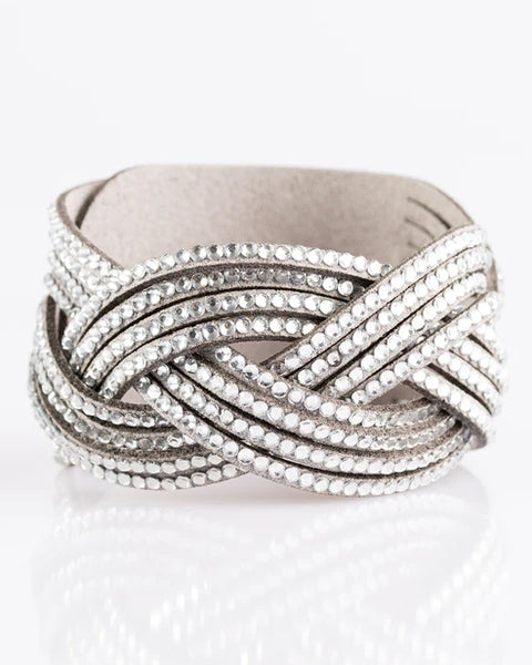 Big City Shimmer ~ Silver Bracelet