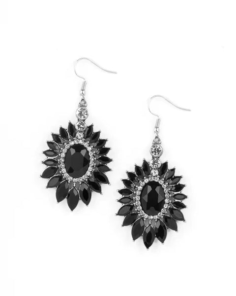 Big Time Twinkle ~ Black Earrings