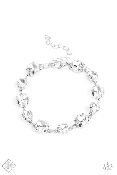 Bippity Boppity BLING ~ White Bracelet