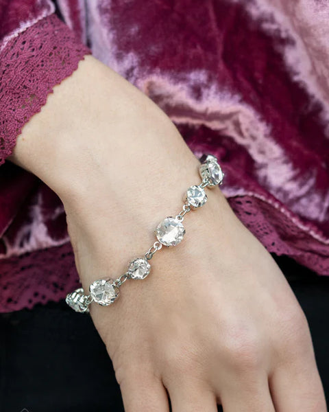 Bippity Boppity BLING ~ White Bracelet