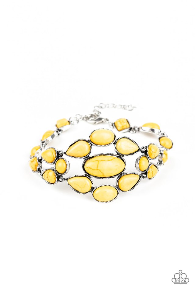 Blooming Prairies ~ Yellow Bracelet