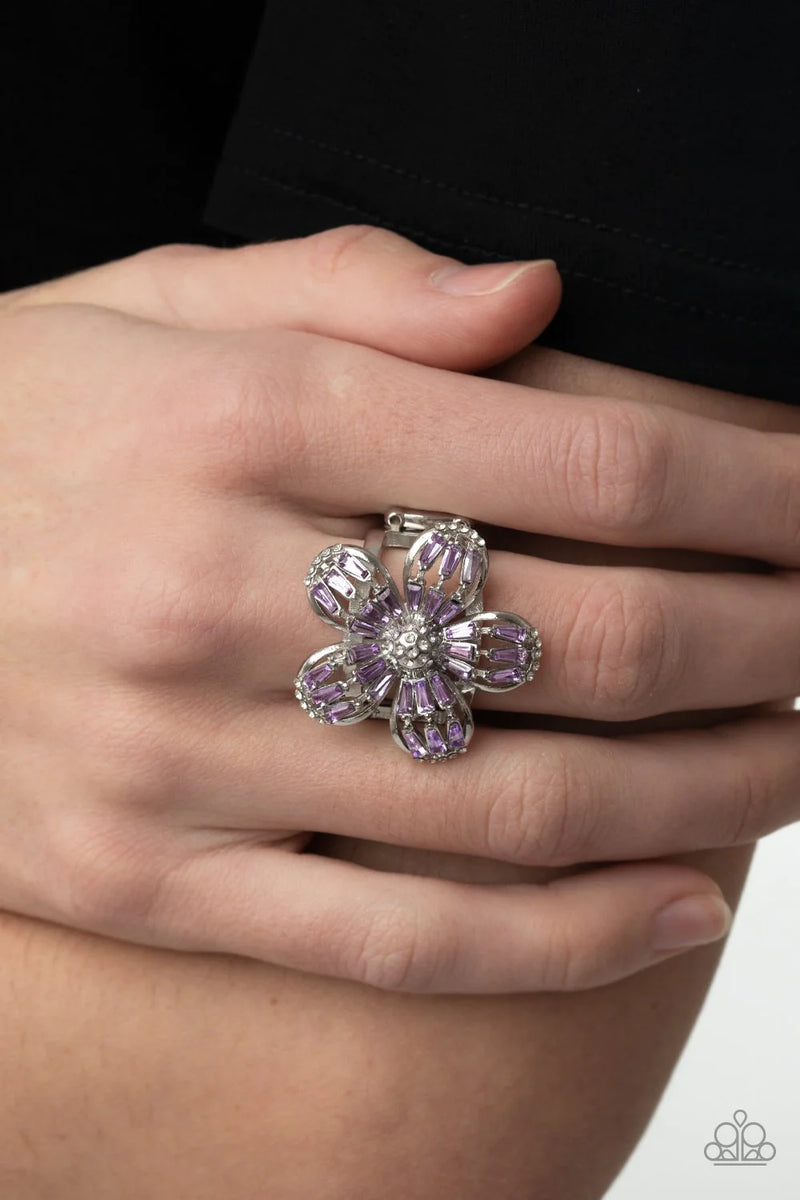 Botanical Ballroom ~ Purple Ring