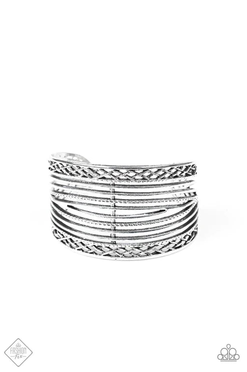 Brace Yourself ~ Silver Bracelet