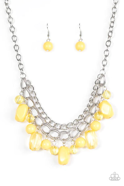 Brazilian Bay ~ Yellow Necklace