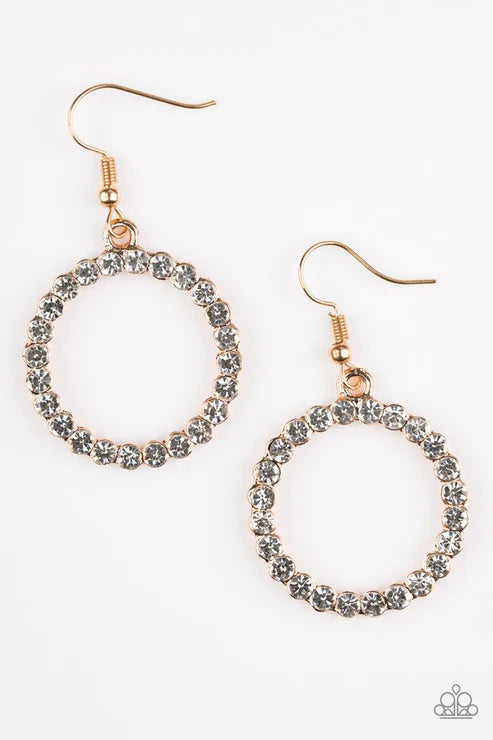 Bubblicious ~ Gold Earrings