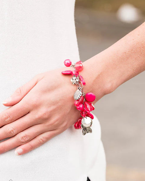 Buzzing Beauty Queen ~ Pink Bracelet