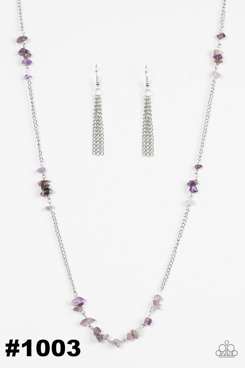 Canyon Catwalk ~ Purple Necklace