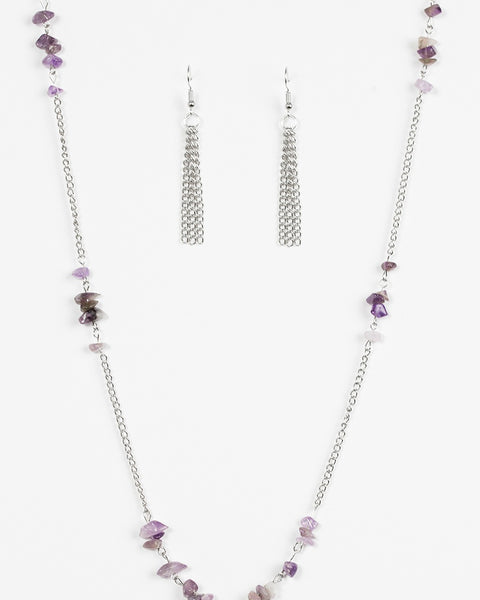 Canyon Catwalk ~ Purple Necklace