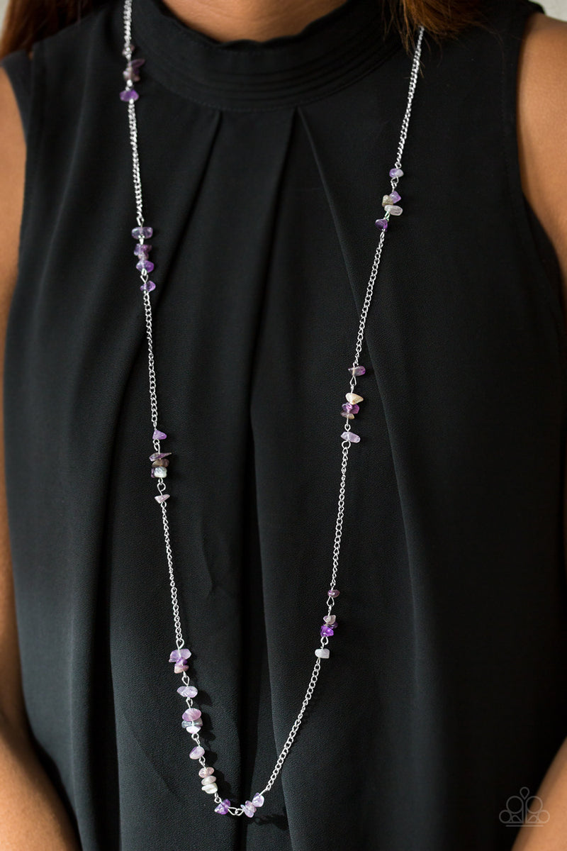 Canyon Catwalk ~ Purple Necklace