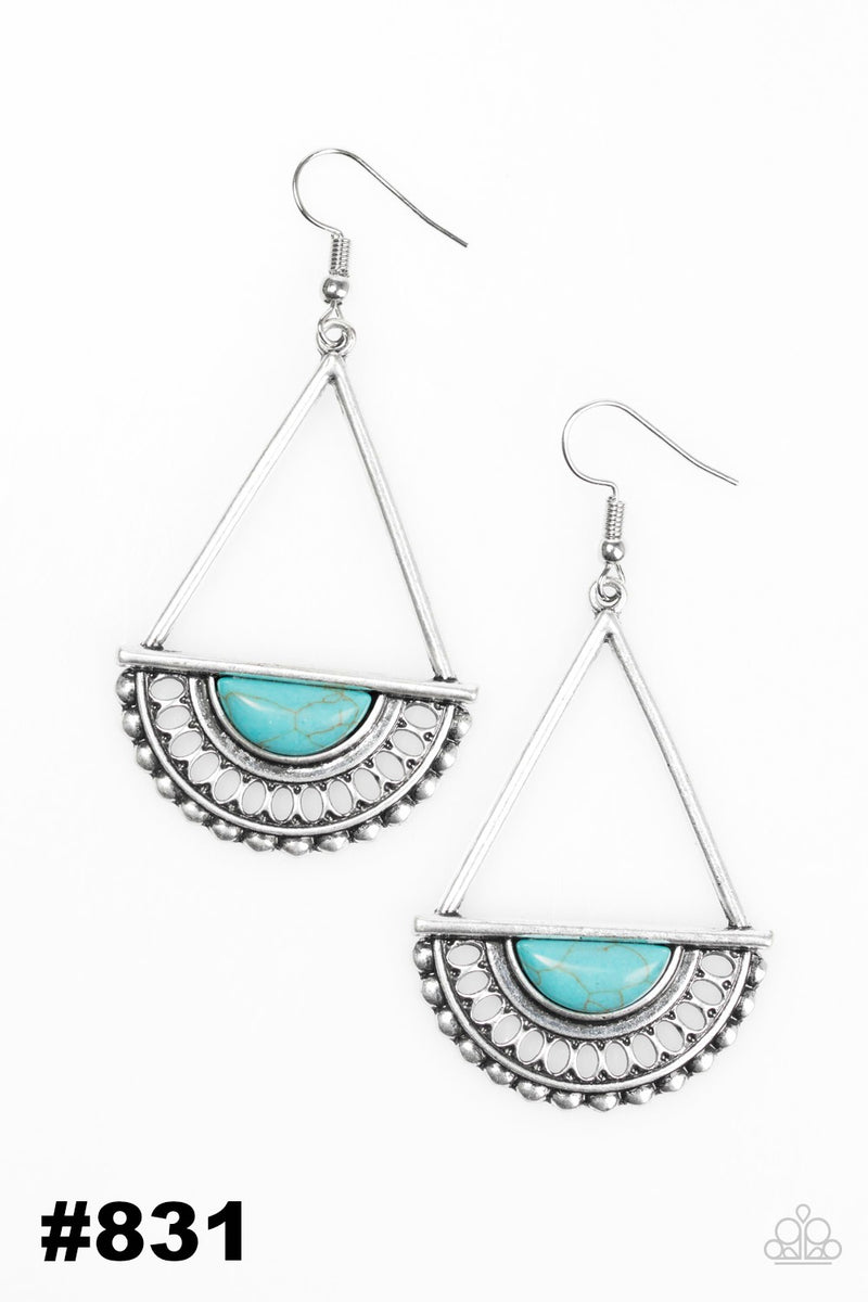 Canyon Cruzin ~ Blue Earrings